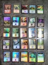 Lotto di 25 Carte Foil MTG