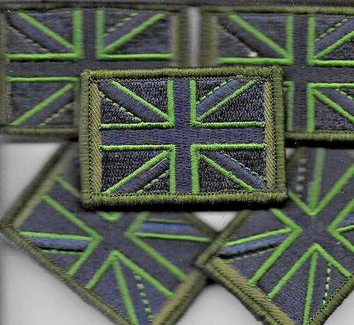 Union jack patch mtp - patch, small
