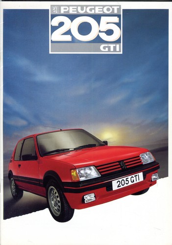 Peugeot 205 gti - 1.6, uk