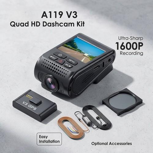 Dash cam telecamera - dash, 2k