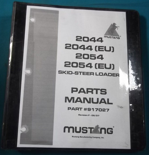 Mustang 2044 2054 manuale - 2054,