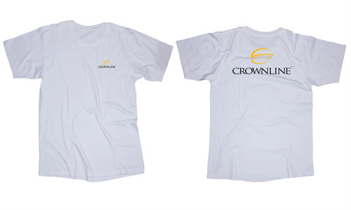 Shirt bianca logo barche - logo,