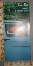 1963 Renault Brochure Folder