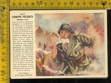 Seconda Guerra Franchigia Posta Militare Nuova Medaglia D' Oro Giuseppe Pressato