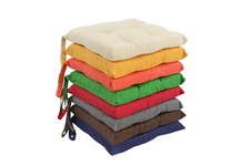 4 Cuscini Set Coprisedie Sedie Morbidi Imbottiti Lacci Sedie Cucina 4 Punti Quad