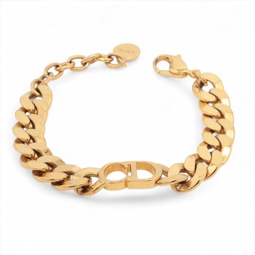 Dior icon bracelet gold - dior,