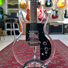 1970s Univox Lucite Guitar Modded - Acrylic - Preowned