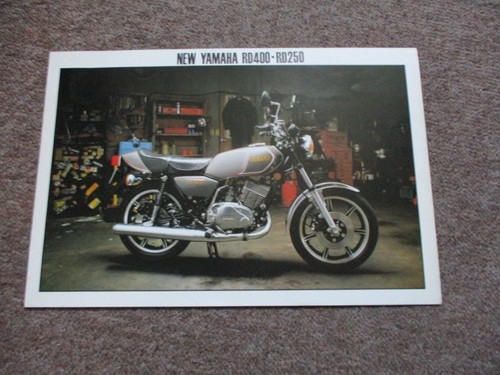 1979 depliant yamaha rd - ,,, ..