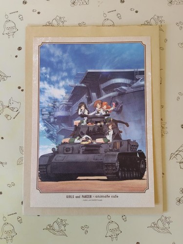 Girls und panzer animate - panzer, cafe