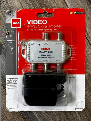 Amplificatore rca uhf vhf - amplificatore,