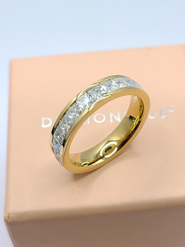 Anello fascia taglio - anello, a