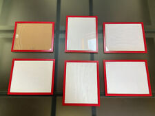 CORNICI IKEA NYTTJA 6 PEZZI COLORE ROSSO MISURA 43,5X53,5 cm