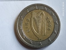 Moneta 2 Euro Eire Irlanda Arpa Celtica 2006