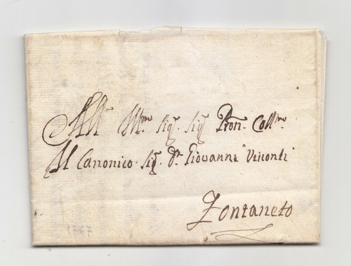 Gg422 piemonte antica - , lettera