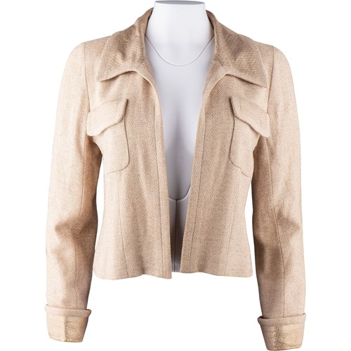 Chanel golden glitter - chanel, tweed