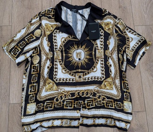 Camicia uomo balmain stampa - uomo,
