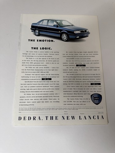 Original vintage 1990 lancia - vintage,