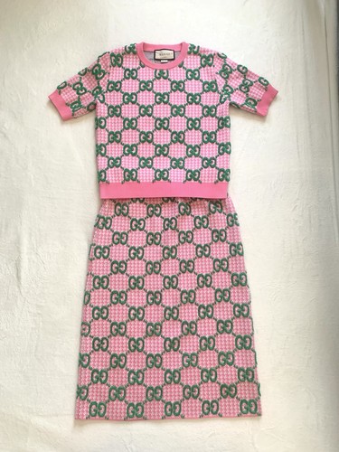 Gucci monogram rosa top - gucci,