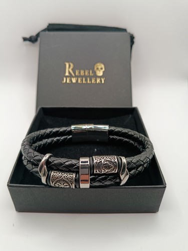 Nordic viking rhune silver - nordic,