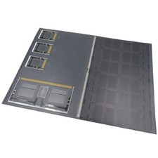 Tappetino Exhobby Hobby 01 "Base A" realizzato in acciaio bubber Diaclone F/S dal Giappone