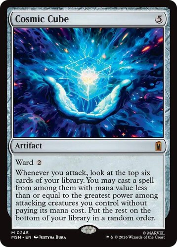 Cosmic cube marvel super - cosmic,
