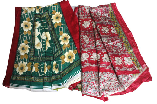 Sari indiani vintage stampati
