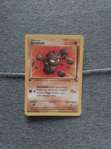 Card pokemon geodude - -,