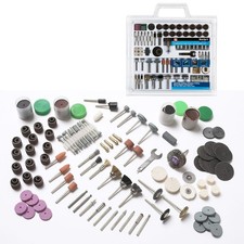 Kit accessori mini trapano elettrico rotante 216pz compatibile Dremel multiutensile