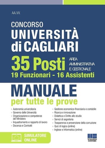 Libri concorso universita - concorso, di