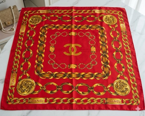 Chanel foulard seta vintage - seta,