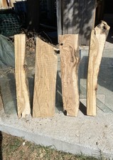 Tavole di legno di Ulivo 4 Pezzi Max 85xmax20xmax5