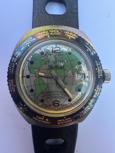 Vintage sheffield world time - vintage,