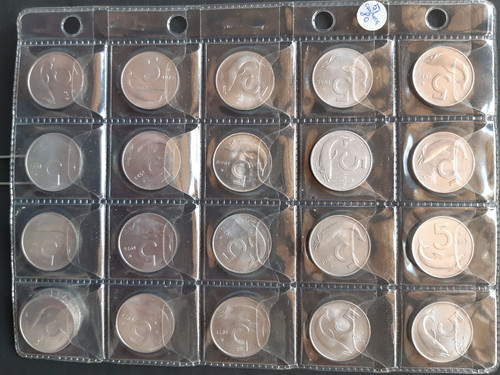Lotto lire delfino serie - lotto, 5