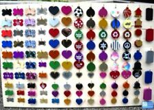 Medaglietta Cani Gatti Incisione Gratuita Personalizzata + Anellino Varie Forme