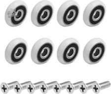 Shower Enclosure Wheels 8Pcs