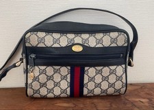 Borsa a tracolla Gucci Navy GG