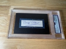 Buzz Aldrin Cut Autograph Card