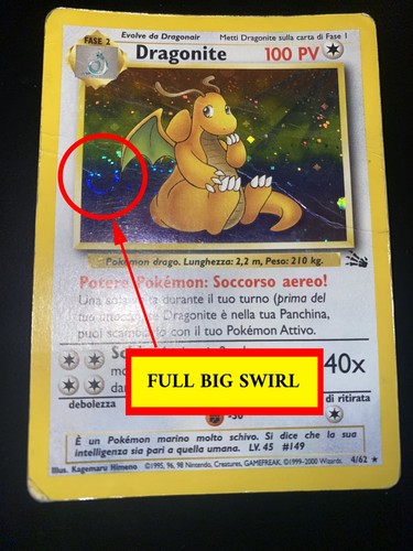 Dragonite holo full - dragonite, big