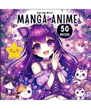 Manga Anime Malbuch für