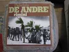 Fabrizio De Andrè "Rimini" 1983, reissue Italy; Lp+booklet