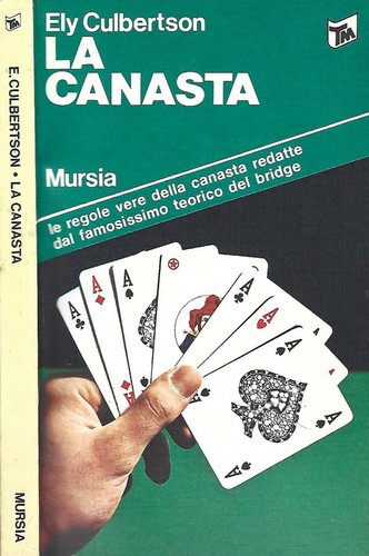 Canasta ely culbertson - .,