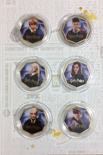 New harry potter sided gold - new,