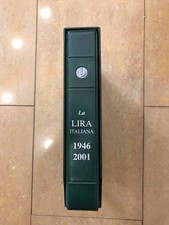 Masterphil Repubblica Italiana ALBUM MONETE DAL 1946 al 2001 art. 159 LIRA LUSSO
