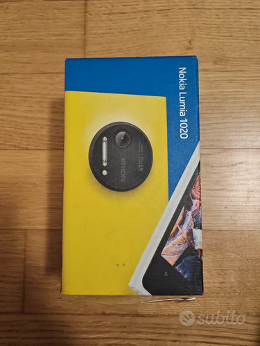 Nokia lumia 1020 nuovo box - lumia,