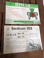 VECCHIO CATALOGO MOTOCOLTIVATORI A FRESA SIMAR+SUPPLEMENTO