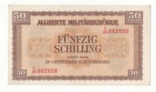 AUSTRIA  50 SCHILLING  1944