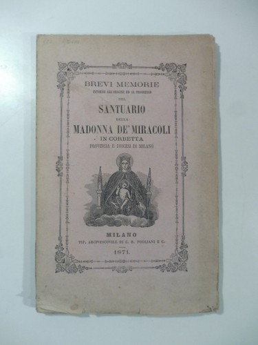 Origine del santuario della - del,