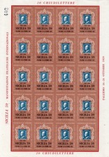 Italia SICILIA 59 Francobolli