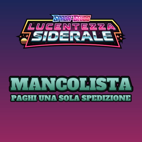 Mancolista lucentezza siderale - lucentezza,
