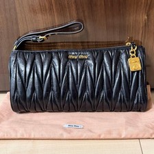 Pochette Miu Miu vera pelle